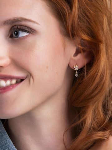 Amberz Oorbellen 'Vesper' in Goud