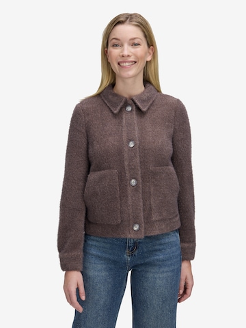 Veste mi-saison Cartoon en marron : devant