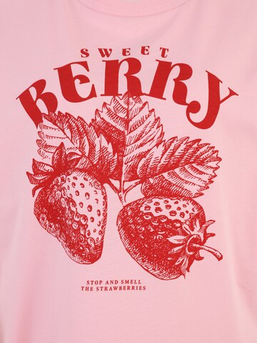 T-shirt 'ONLROSE' Only Petite en rose