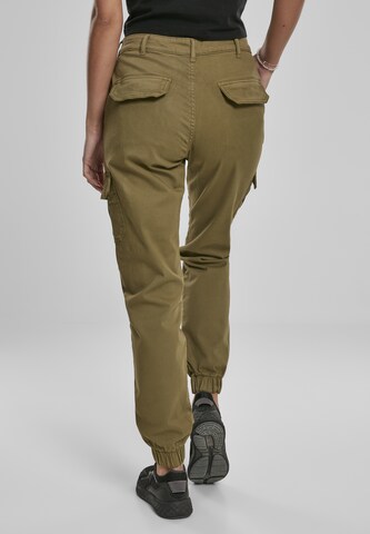 Urban Classics Tapered Cargobyxa i grön