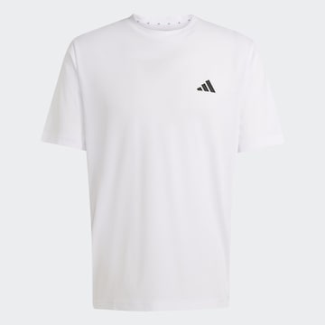 ADIDAS PERFORMANCE T-Shirt in Weiß: Vorderseite