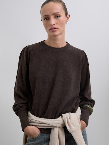 Scalpers Πουλόβερ 'Scjoyr' σε καφέ