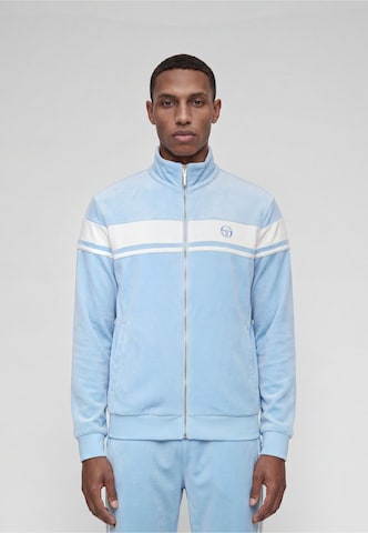 Giacca di felpa 'Damarindo 025' di Sergio Tacchini in blu: frontale