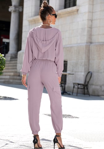 Sweat-shirt LASCANA en violet