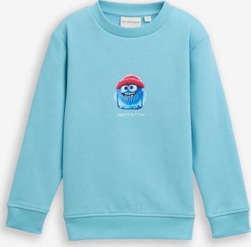 TOM TAILOR Sweatshirt in Blau: Vorderseite