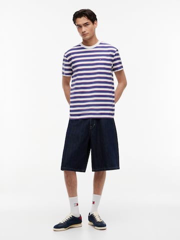 Tommy Jeans Paita 'ESS' värissä sininen