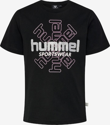 T-Shirt fonctionnel 'CIRCLY' Hummel en noir : devant