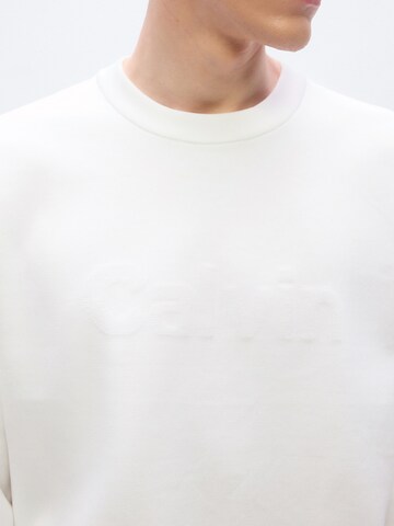 Calvin Klein Jeans Μπλούζα φούτερ σε λευκό
