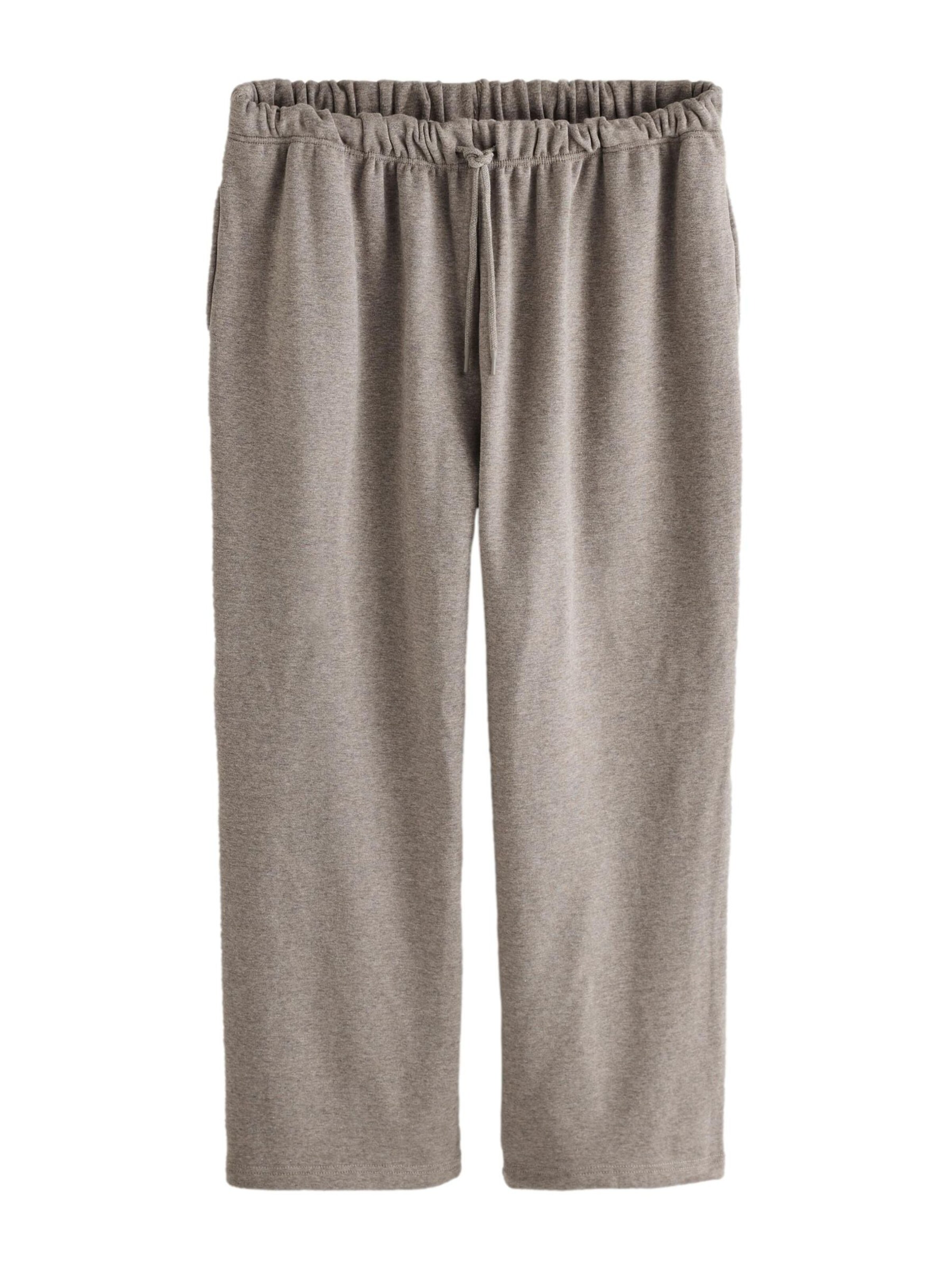 Next Wide leg Trousers in Beige: front