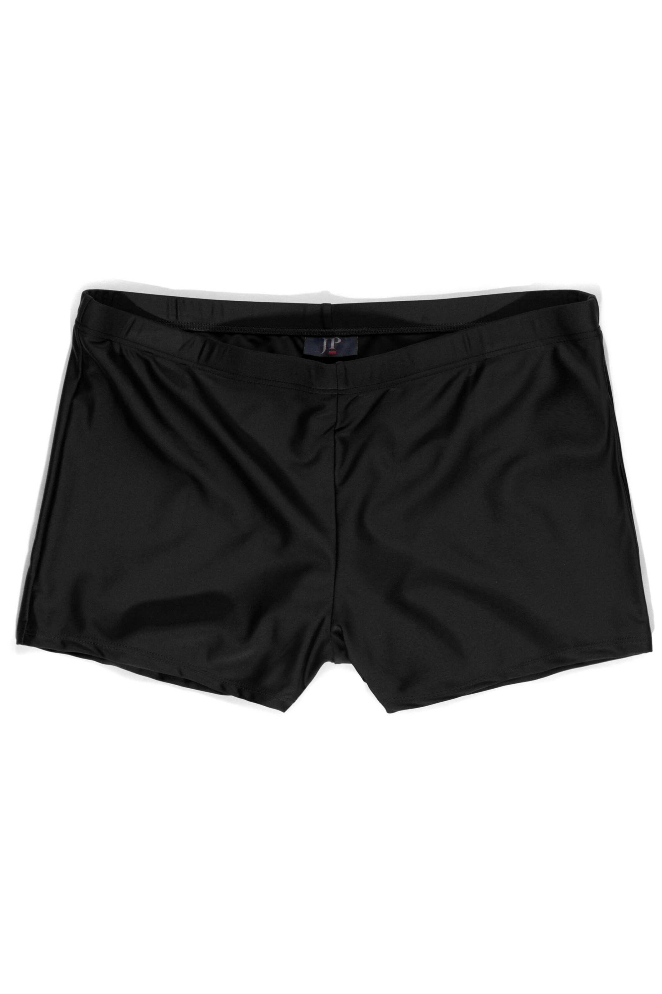 JP1880 Zwembroek in Zwart: voorkant