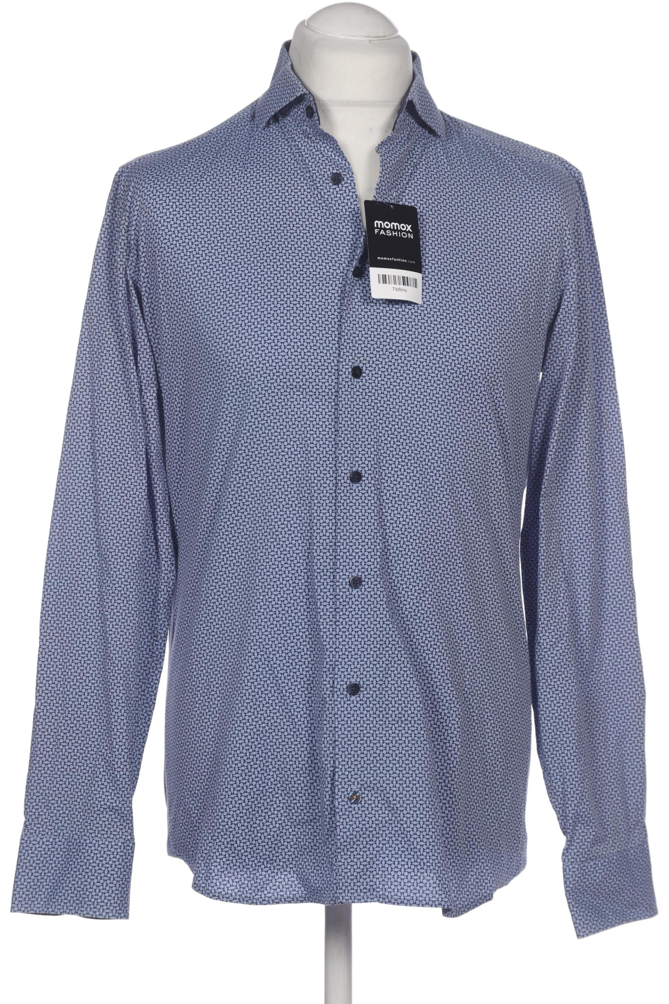 ETERNA Button Up Shirt in M in Blue: front