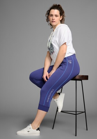 KangaROOS Tapered Sporthose in Blau