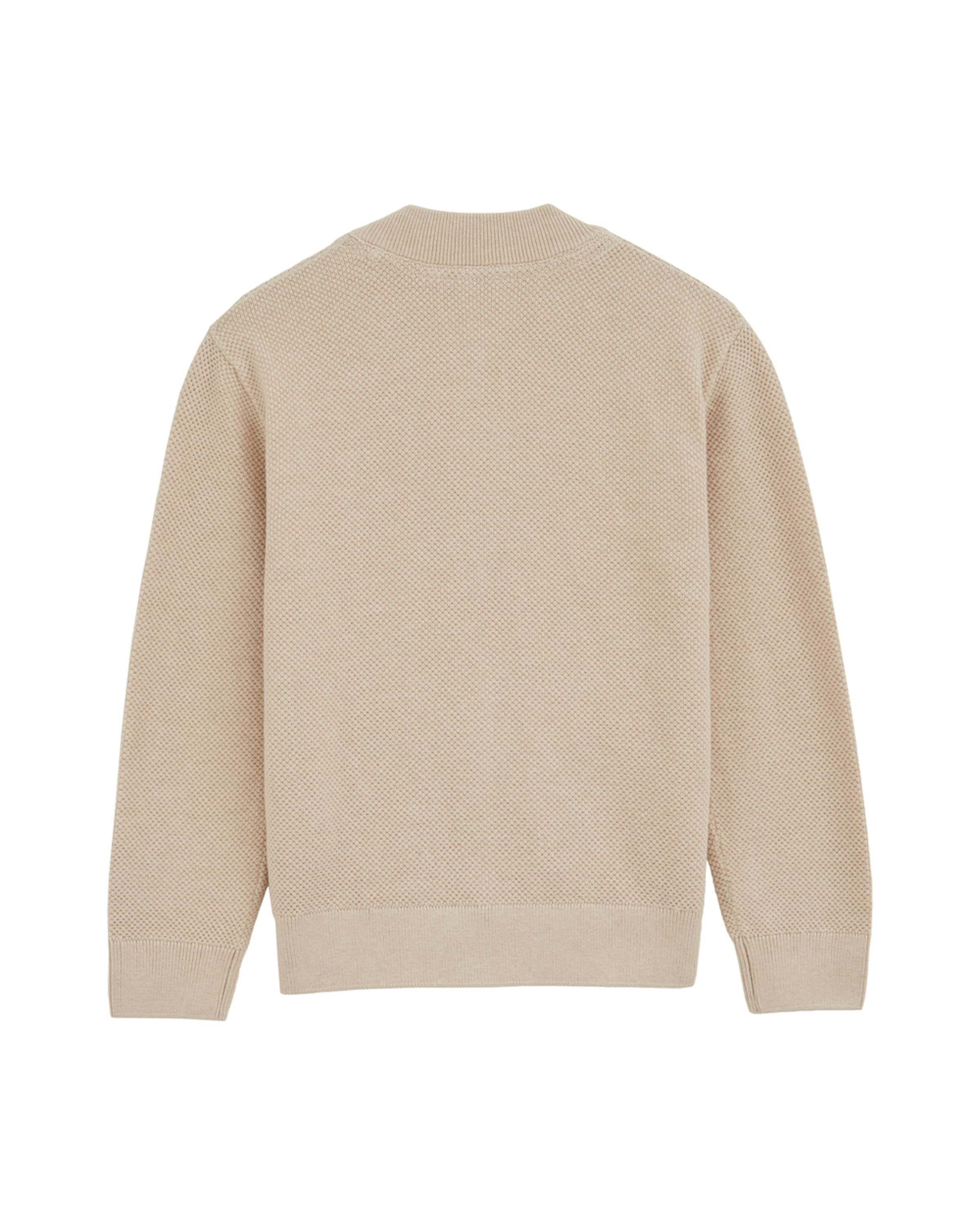 Geacă tricotată 'Jongens' de la WE Fashion pe bej