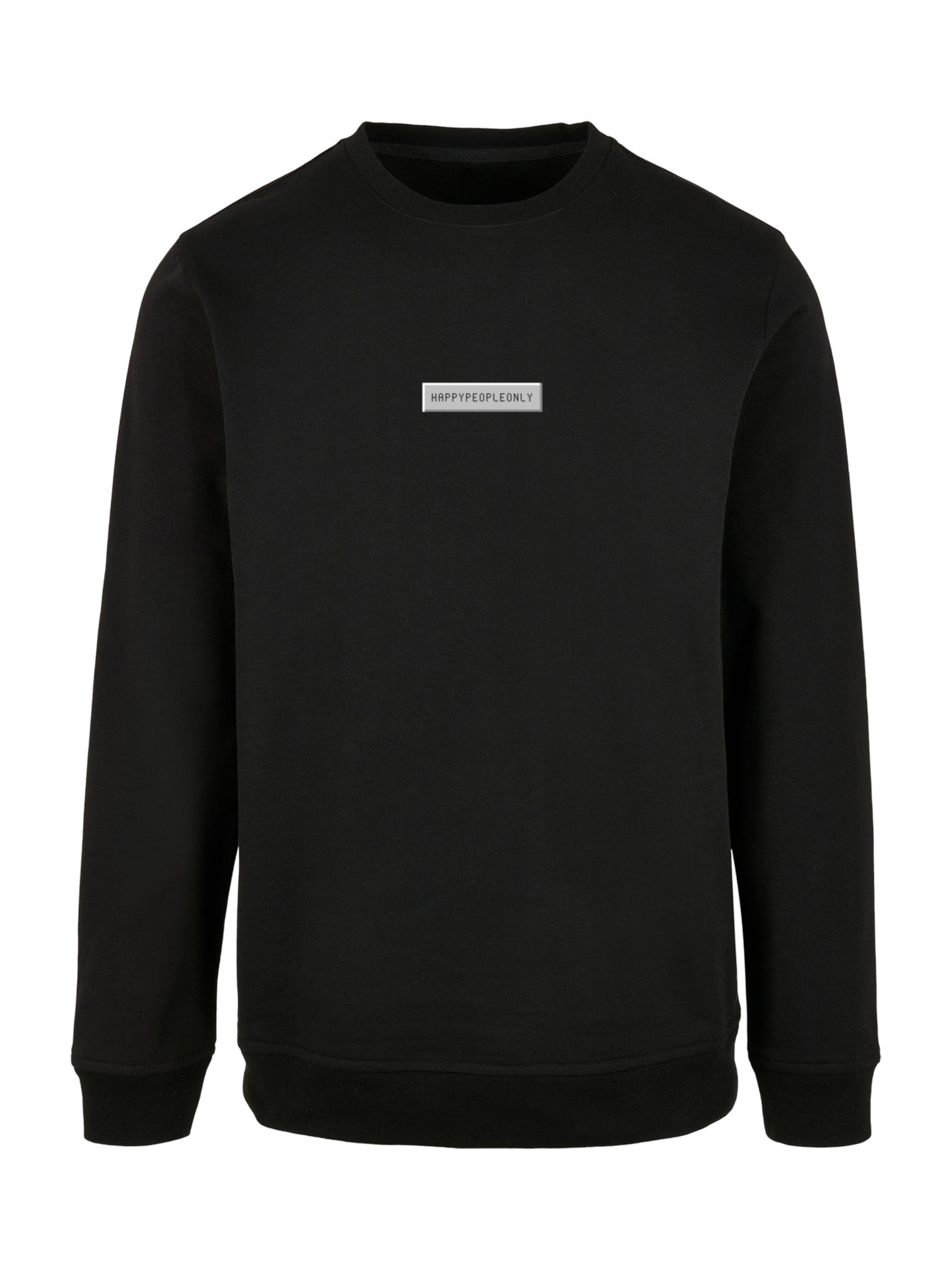 F4NT4STIC Sweatshirt in Schwarz: Vorderseite