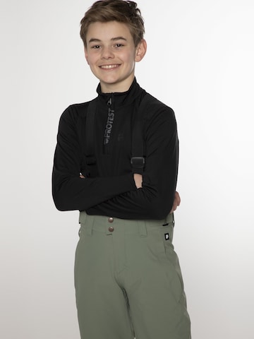 PROTEST Regular Workout Pants 'BORK JR' in Green
