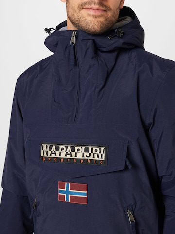 NAPAPIJRI Between-Season Jacket 'Rainforest' in Blue