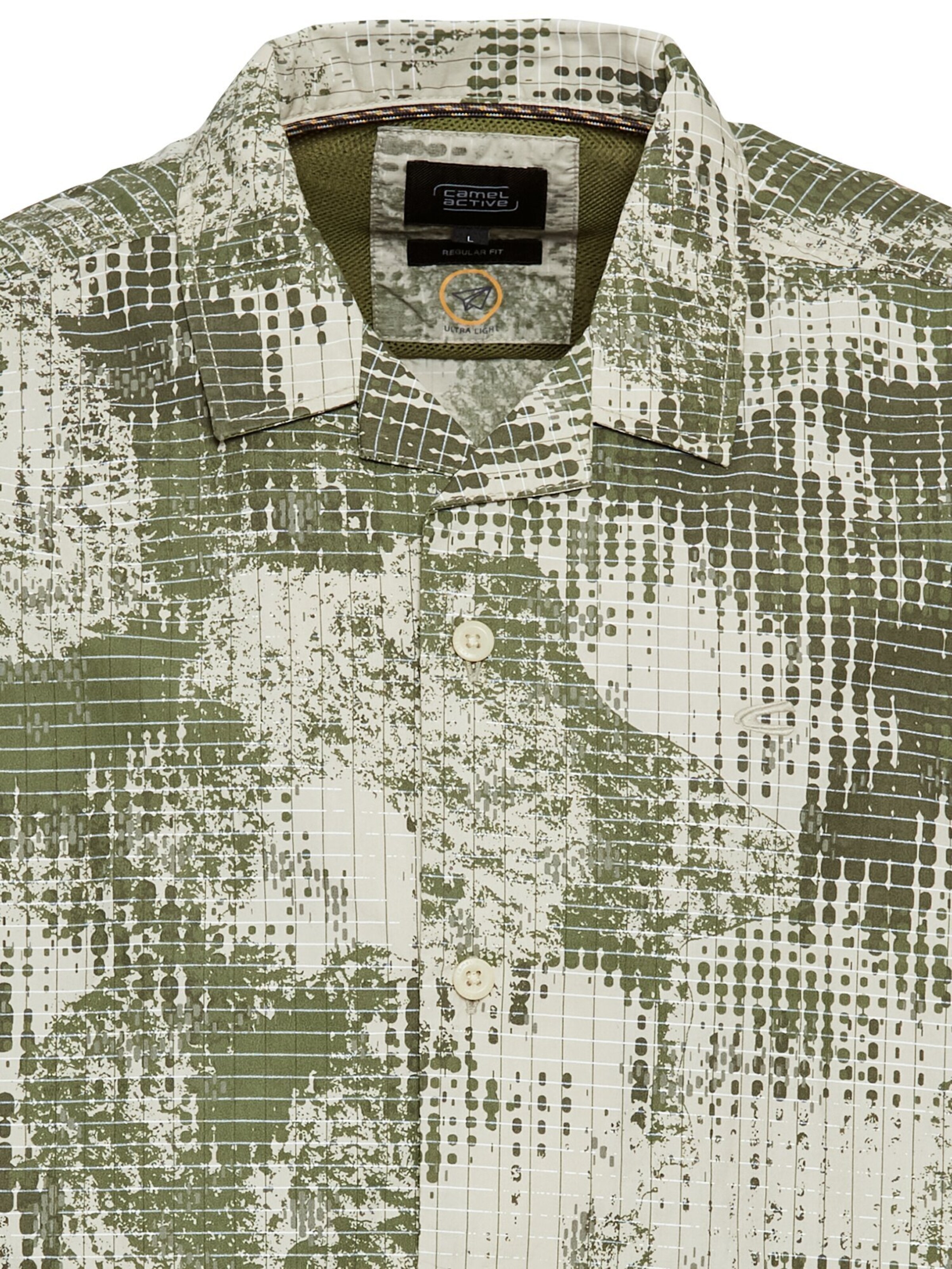 CAMEL ACTIVE Regular fit Button Up Shirt in Green