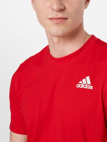 ADIDAS SPORTSWEAR Funkční tričko – červená