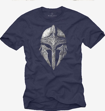 MAKAYA Shirt in Blue: front