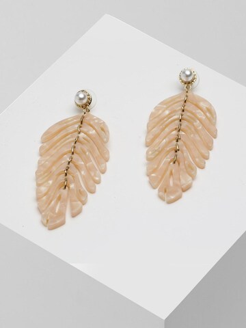 AVANT-GARDE PARIS Ohrringe 'Sabinena' in Beige