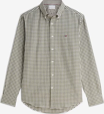 TOMMY HILFIGER Regular Fit Paita värissä vihreä: etupuoli