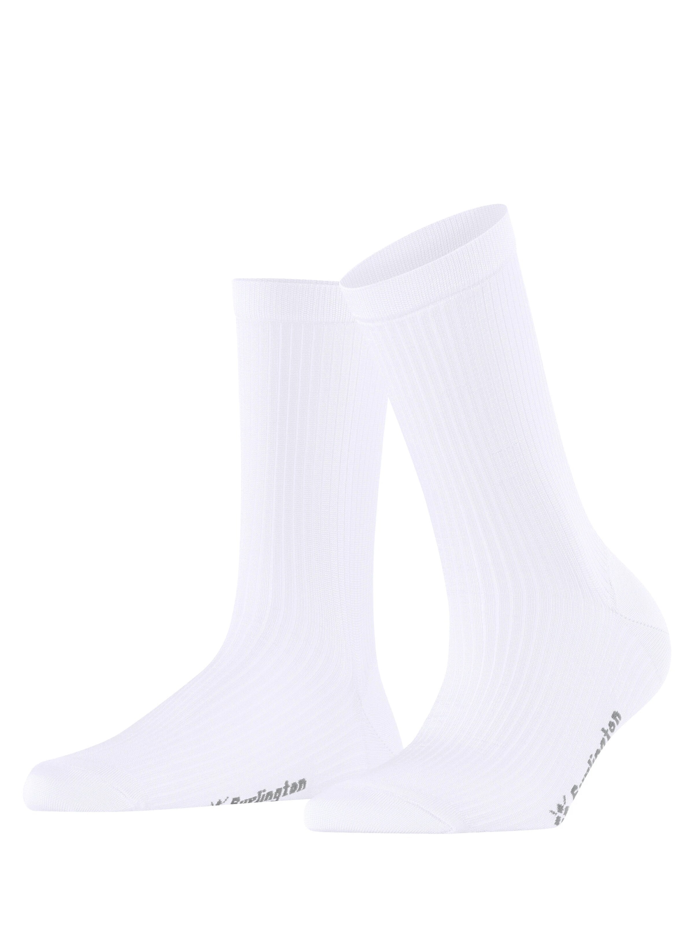 BURLINGTON Socken 'Princess Street'‌‌‌‌‌‌‌ in Weiß: Vorderseite