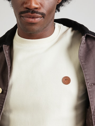 INDICODE JEANS Sweatshirt 'Salupe' in Beige