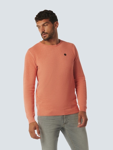 No Excess Sweater in Orange: front