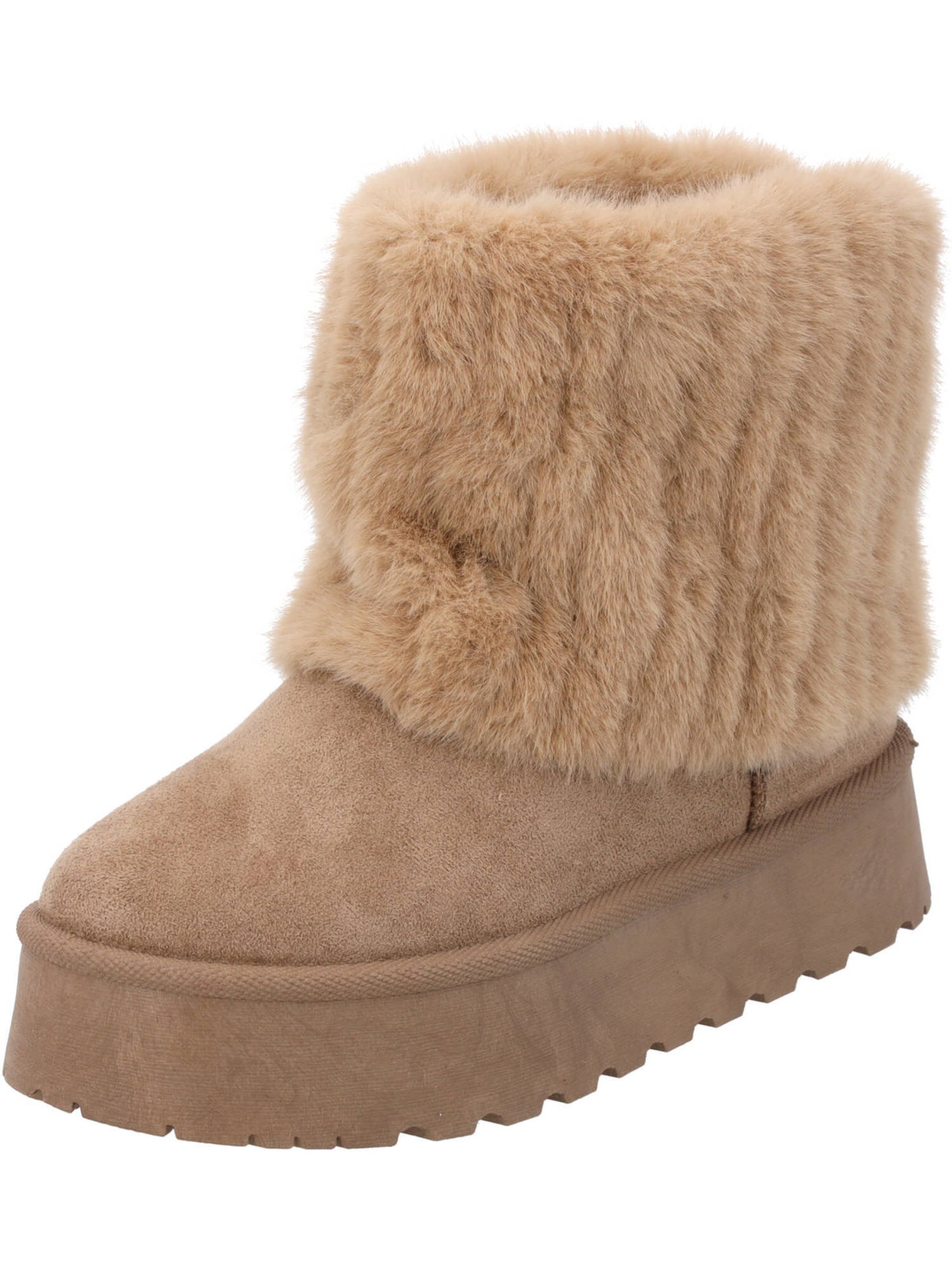 Palado Stiefelette 'Meumine' in Beige: Vorderseite