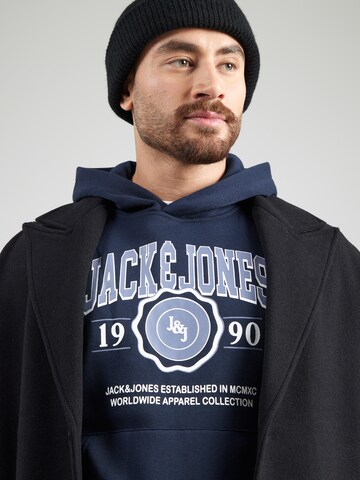 JACK & JONES Sweatshirt 'JJMAKO' in Blue