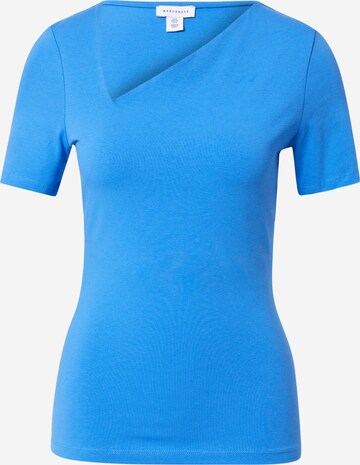 Warehouse Shirt in Blauw: voorkant