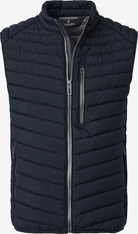 CASAMODA Bodywarmer 'Basic' in Blauw: voorkant