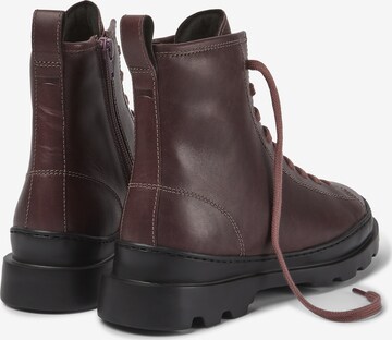 CAMPER Lace-Up Ankle Boots ' Brutus ' in Brown