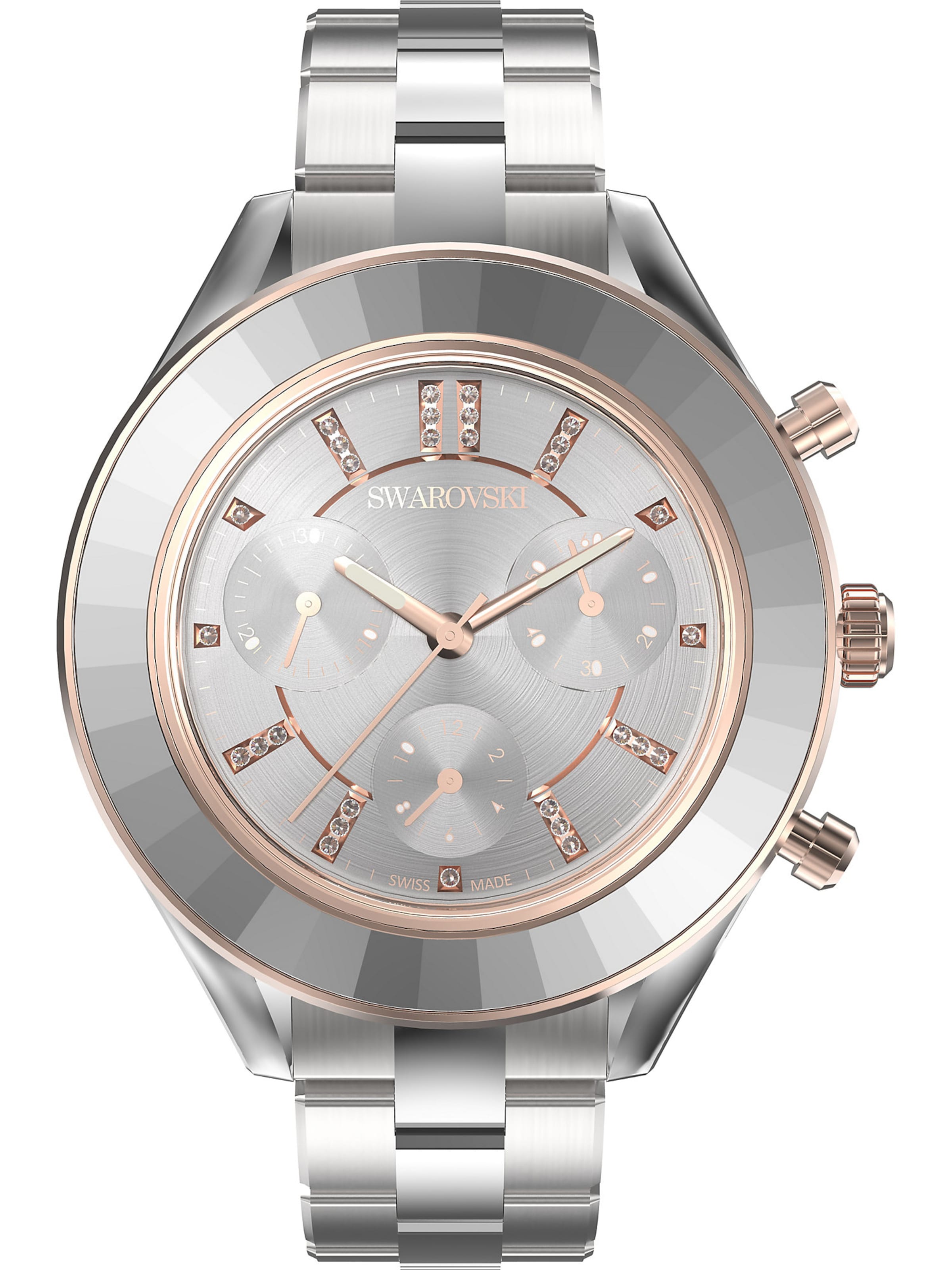 Swarovski Analog Watch in Silver: front