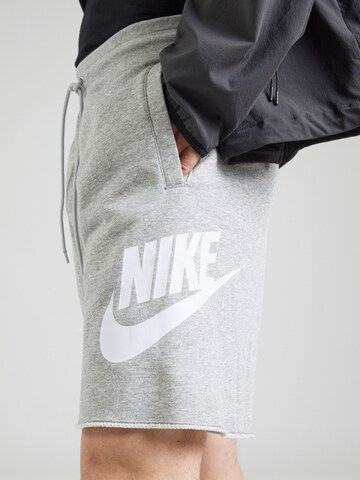 Nike Sportswear Loosefit Παντελόνι 'CLUB ALUMNI' σε γκρι