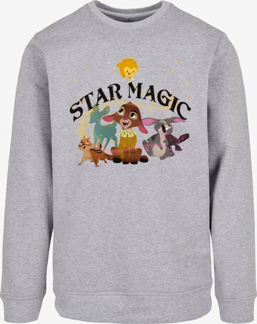 ABSOLUTE CULT Sweatshirt 'Wish - Star Magic Group' in Grau: predná strana
