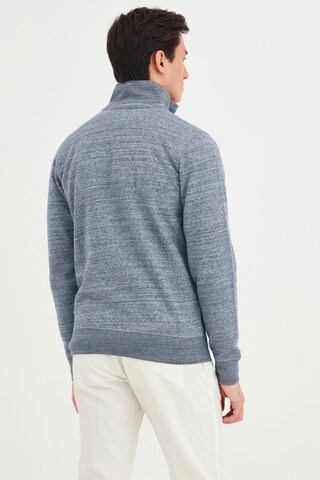 BLEND Zip-Up Hoodie 'Lenner' in Blue