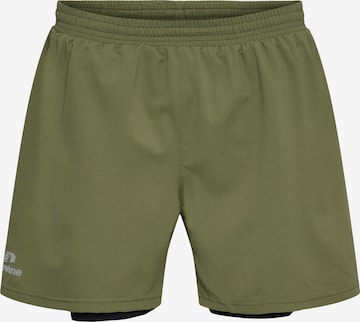 Regular Pantalon de sport 'Dallas' Newline en vert : devant