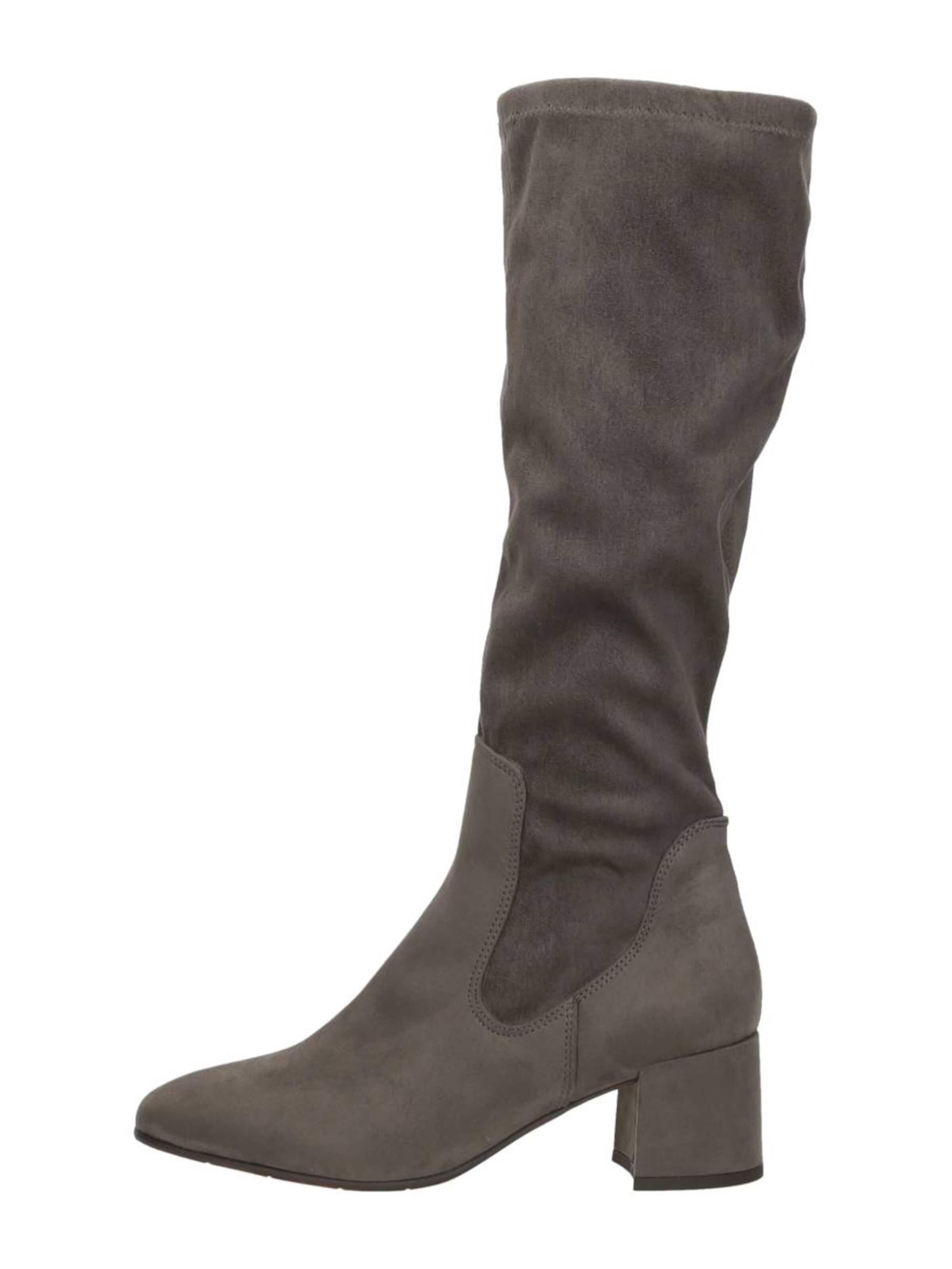 Boots 'Lange Laarzen' MARCO TOZZI en gris : devant