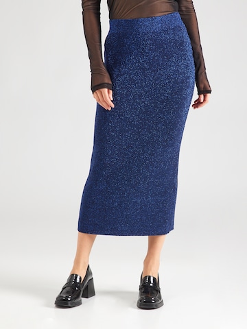 ICHI Skirt 'IH CODY' in Blue: front