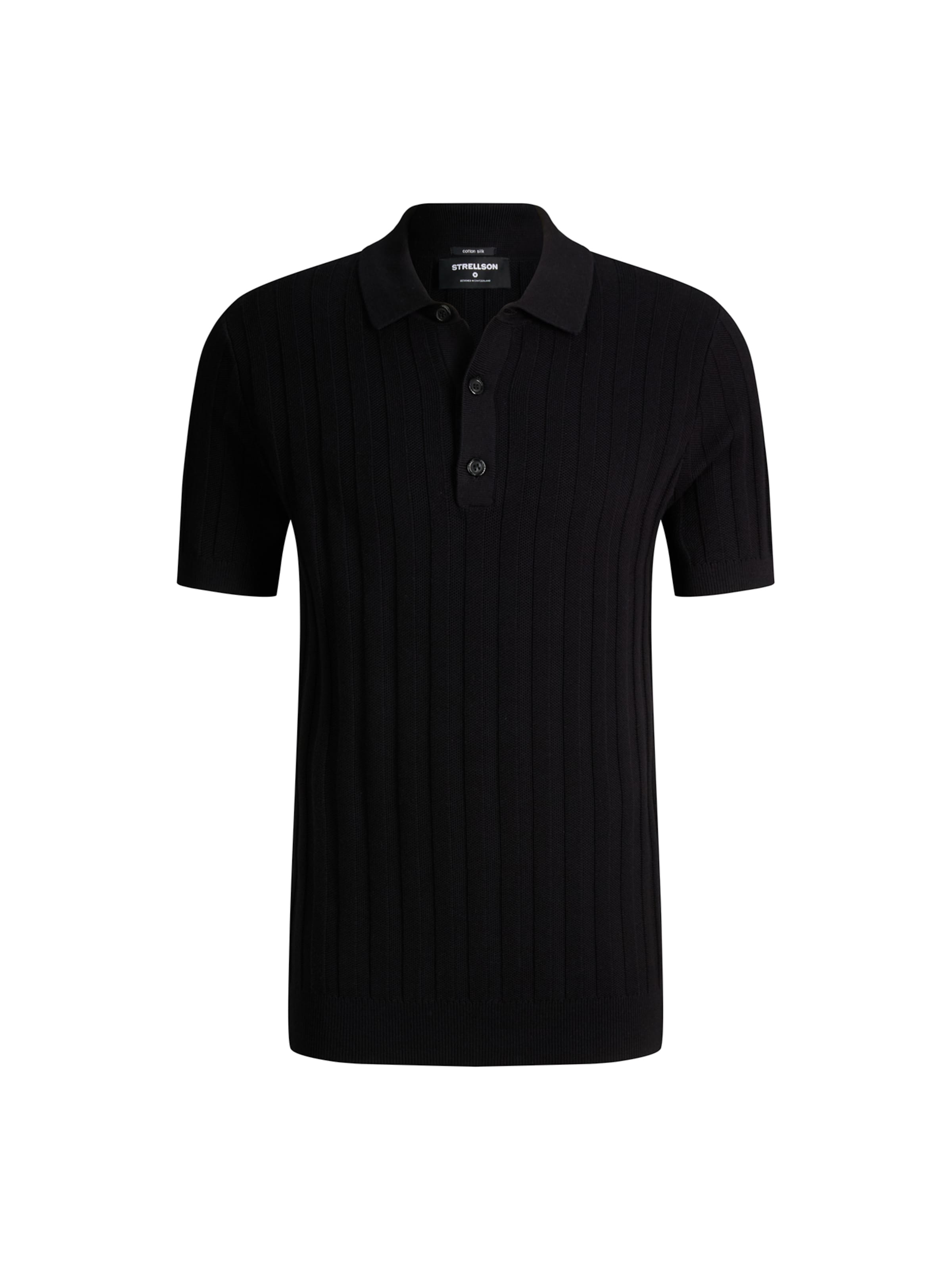 STRELLSON Shirt 'Robas' in Zwart: voorkant