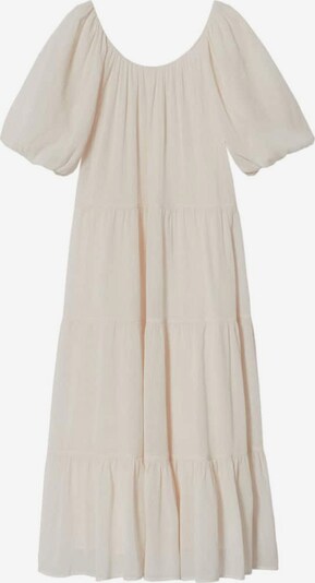 MANGO Robe 'Biel-H' en blanc chiné, Vue avec produit