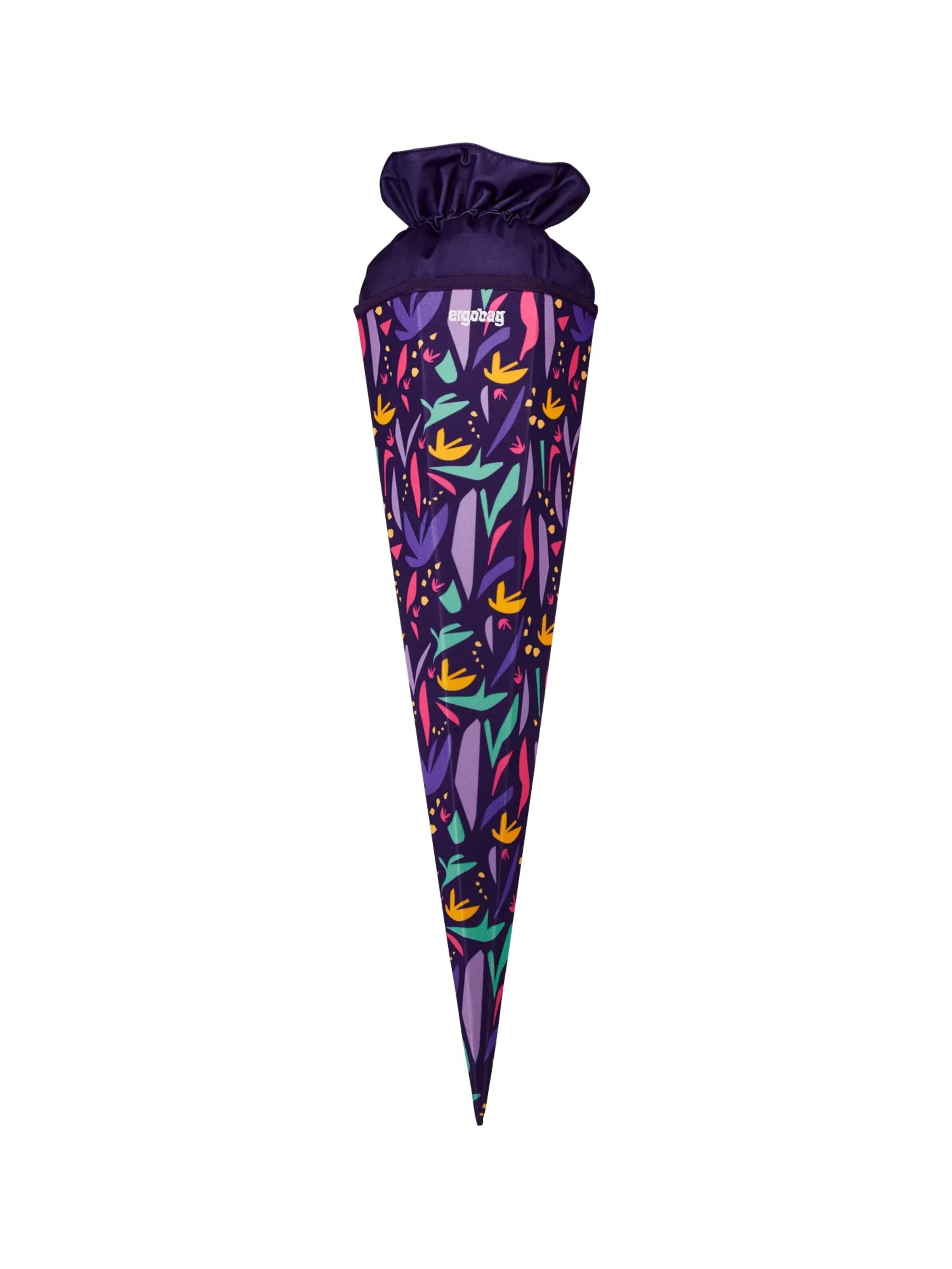 ergobag Bag 'Schultüte Schultüte' in Purple: front
