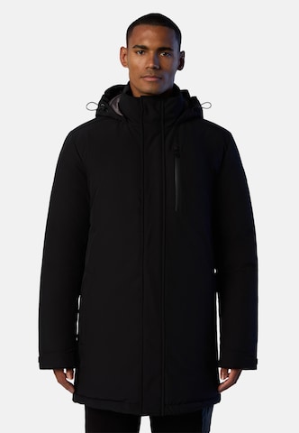 North Sails Winter Parka 'Varberg' in Black: front