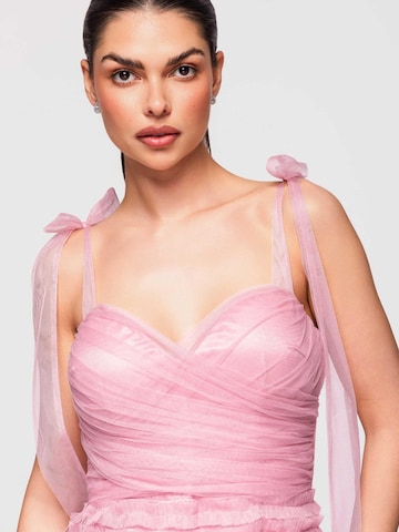 Ombre Kleid‌ in Pink