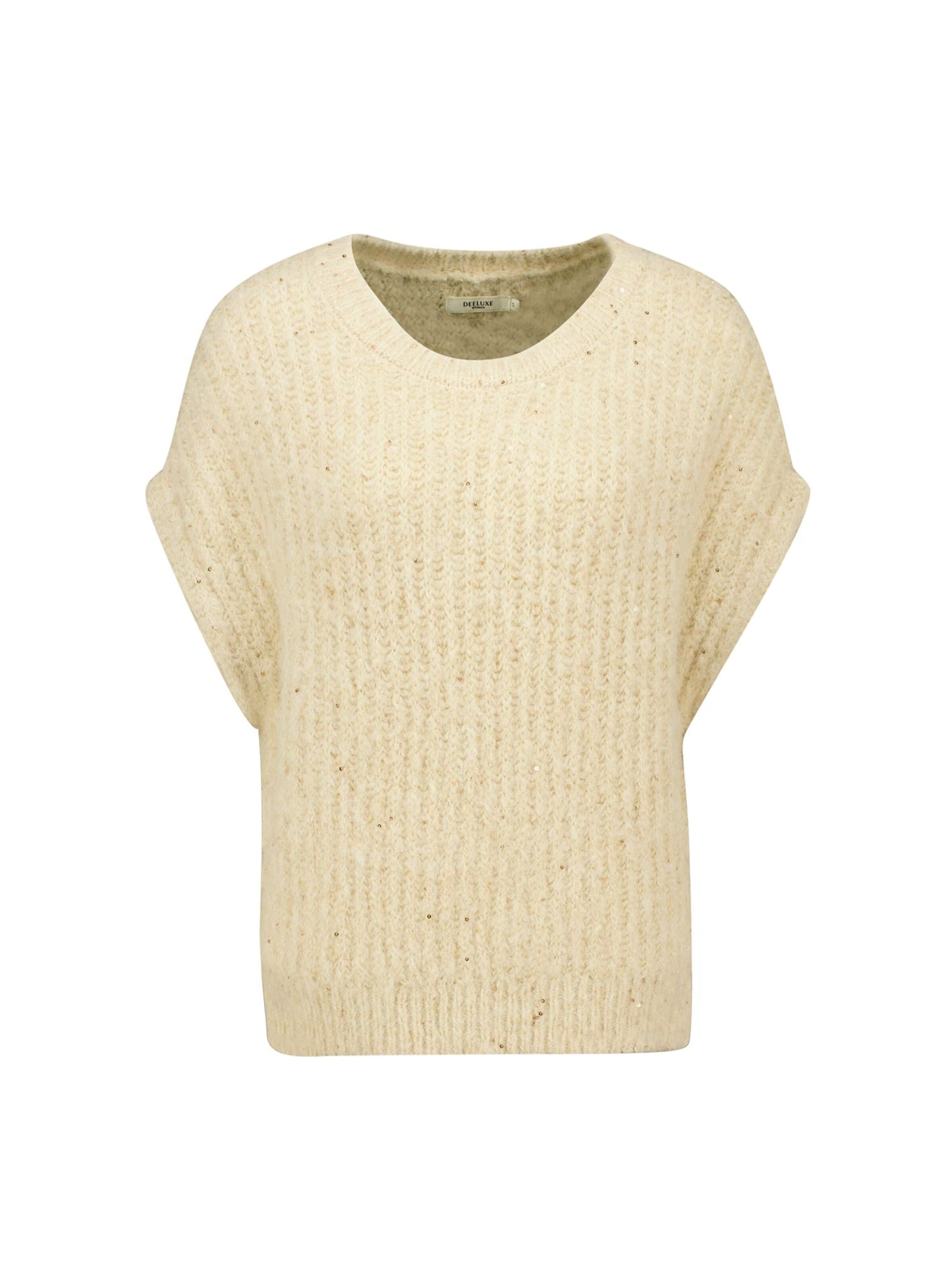 Pull-over Deeluxe en beige : devant