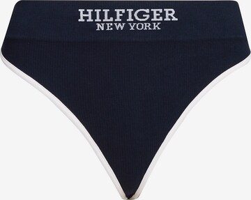 TOMMY HILFIGER Thong 'Piping' in Blue: front