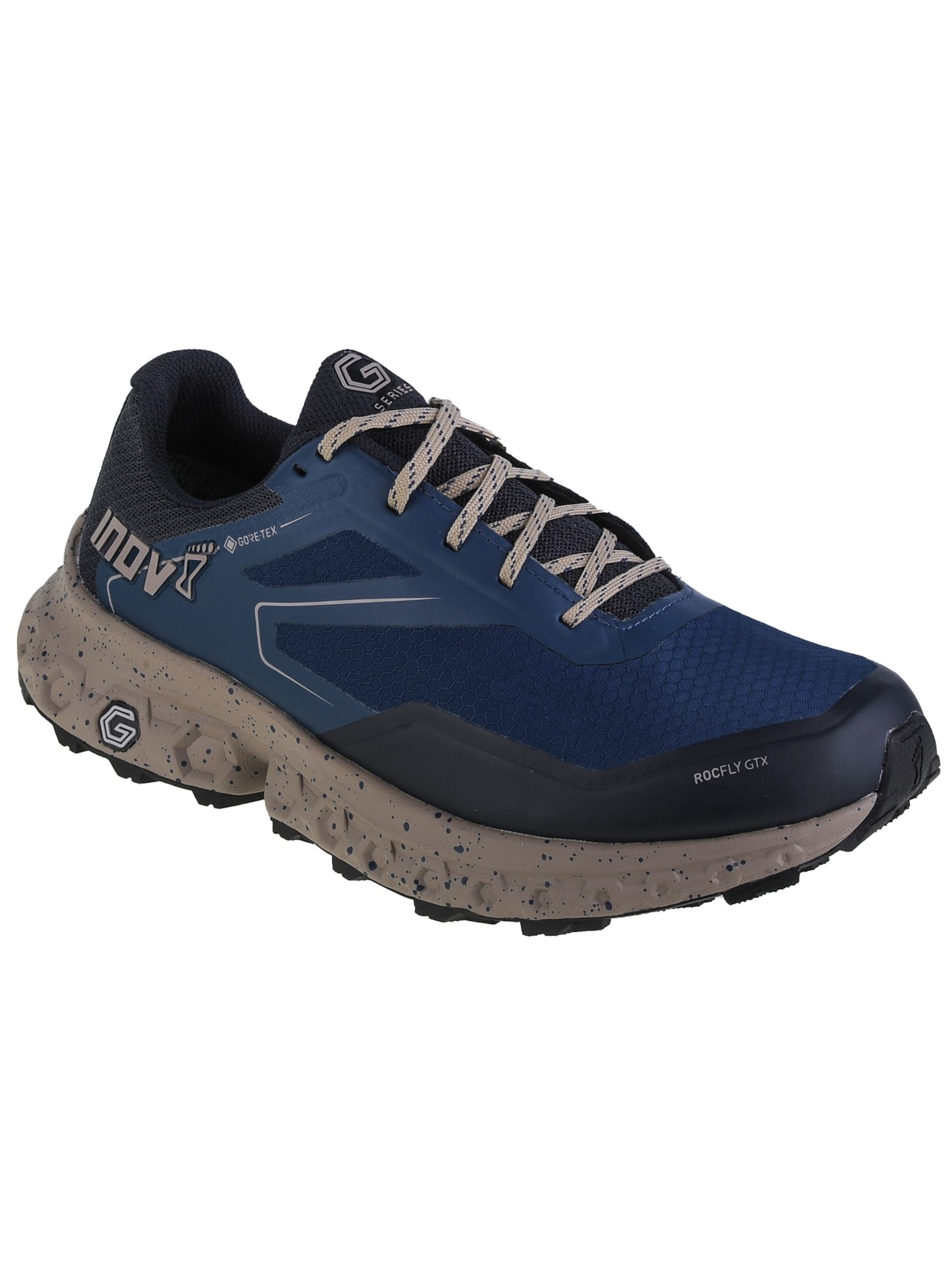 Inov-8 Loopschoen 'RocFly G 350 GTX' in Blauw