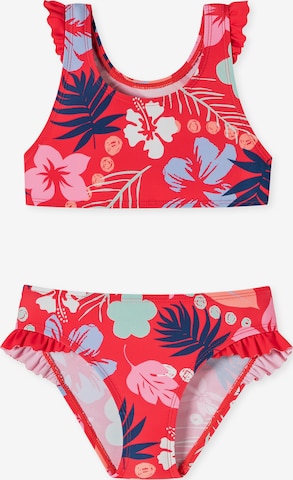 SCHIESSER Bikini 'Cat Zoe' in Red: front