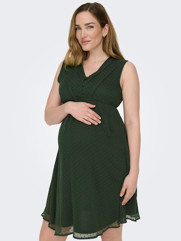 Only Maternity Kjole 'Mama' i grøn